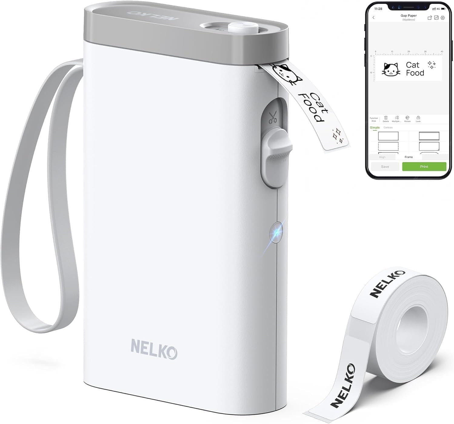 NELKO Portable Mini Label Printer review